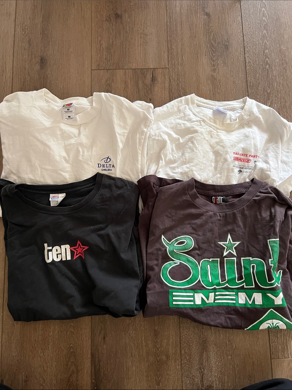 Set of 4 Vintage Tees